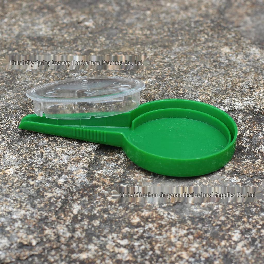 Adjustable 5-Level Seeder Tool for Various Seed Sizes