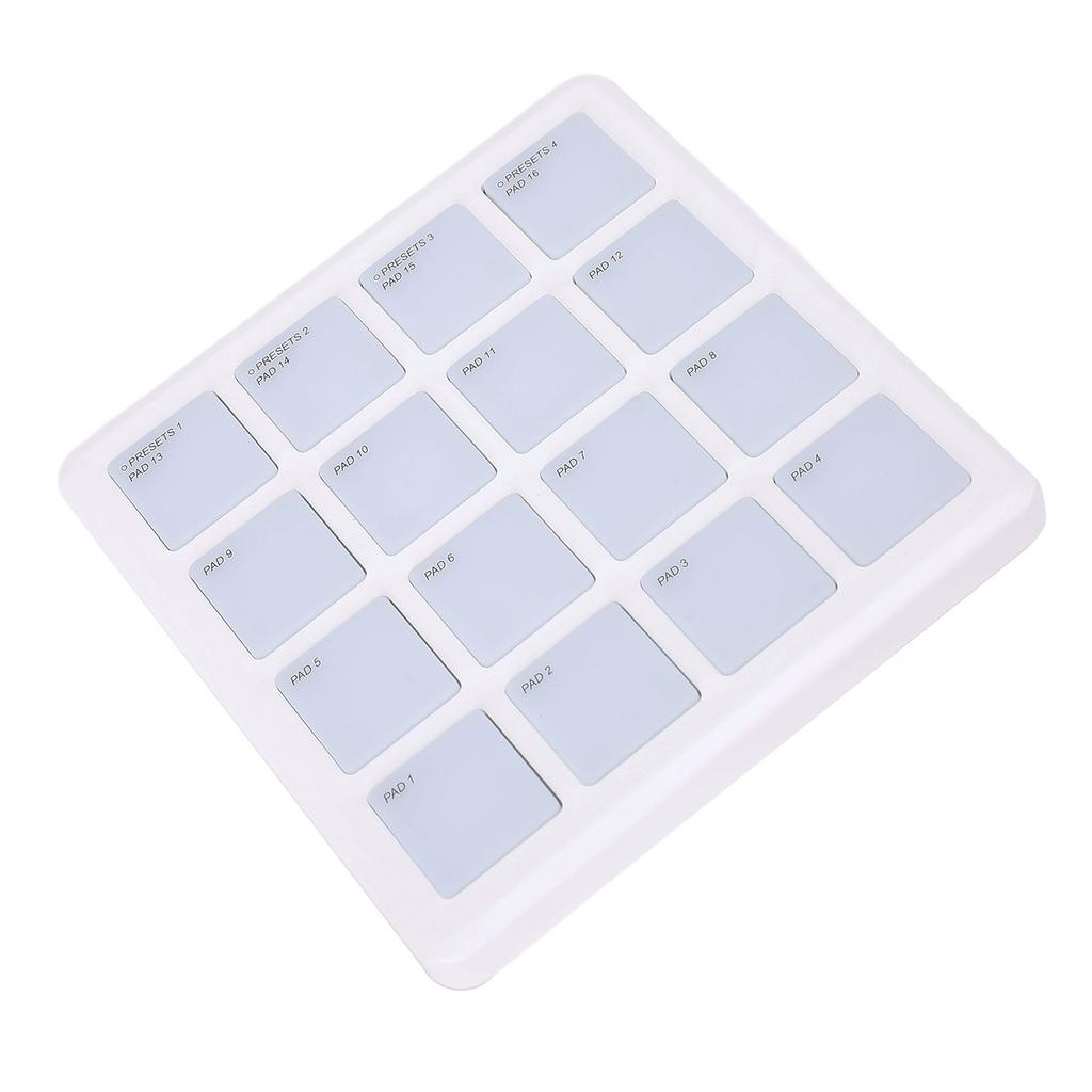 Wireless MIDI Controller Pad RGB Backlight Portable USB C MIDI Controller Strike Pad for Arranger