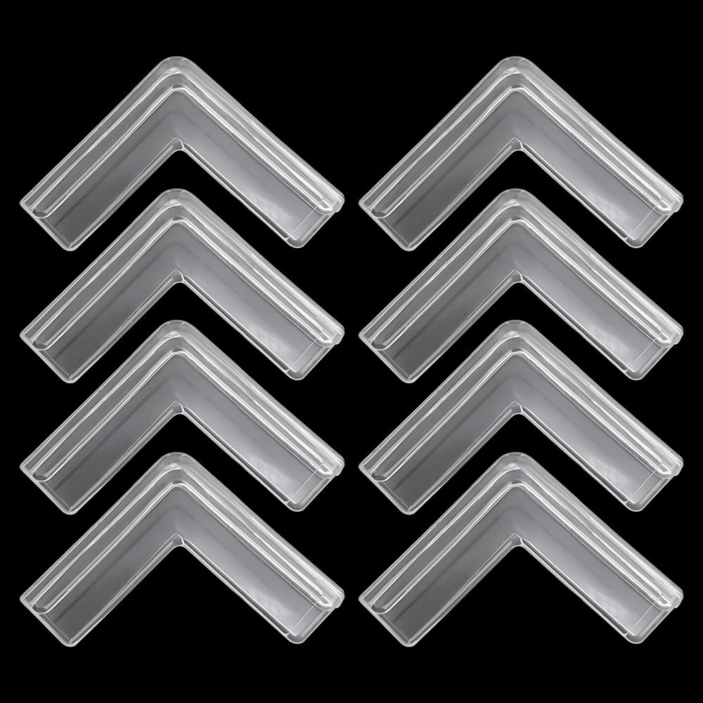 

1-16 шт. Прозрачный силиконовый протектор Угол стола Защитная накладка для безопасности детей и младенцев Детские противоударные накладки на края и углы 8PCS