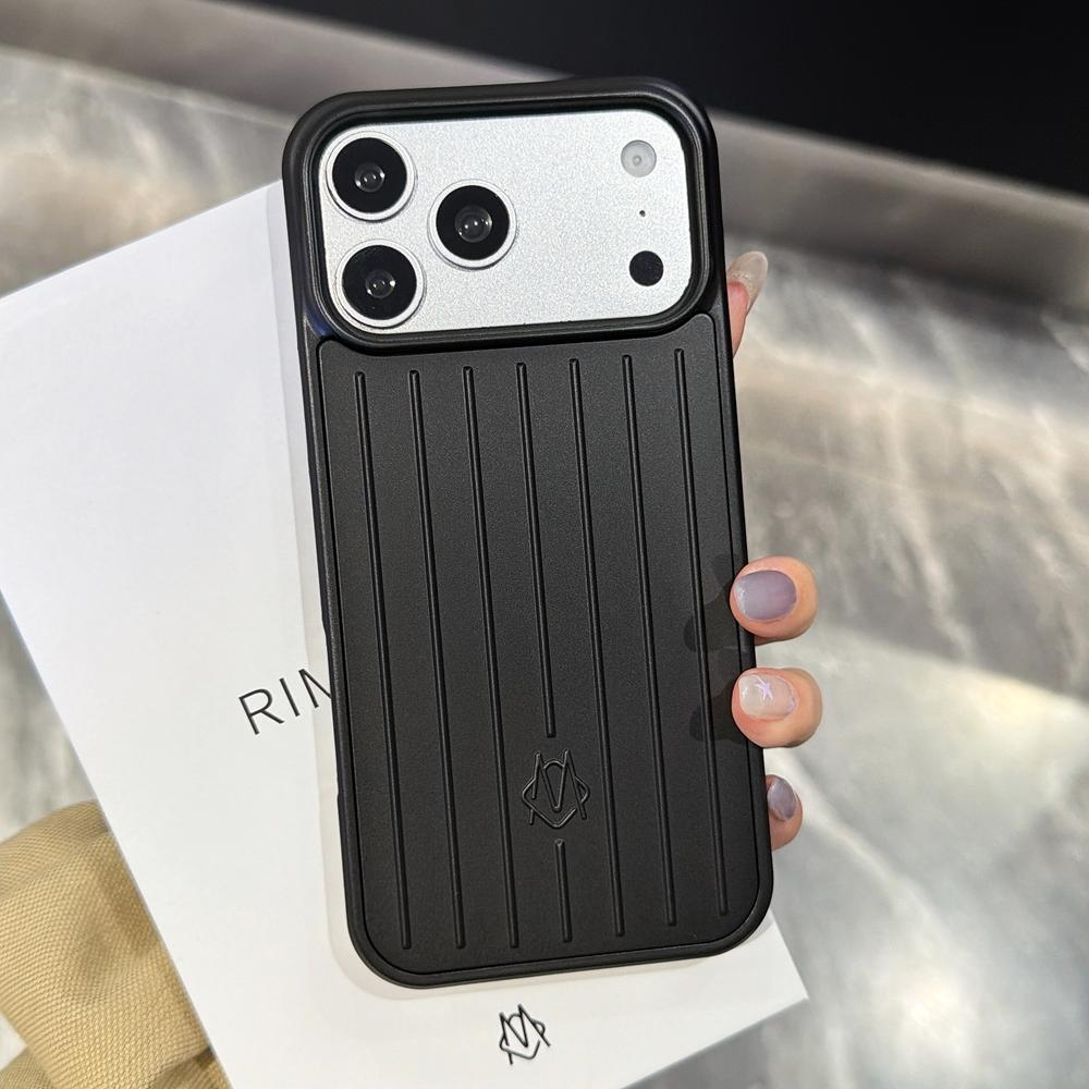 Luxury Aluminum Alloy Luggage Phone Case for IPhone18 Pro Max 17 16 15 14 13 for Rimowa Shockproof Anti Scratch Full Edge Protective Cover