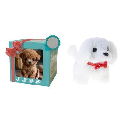 Touch Responsive Robotic Plush Dog Toy With Realistic Movements and Sound For Pet Lovers And Children Birthday Gift