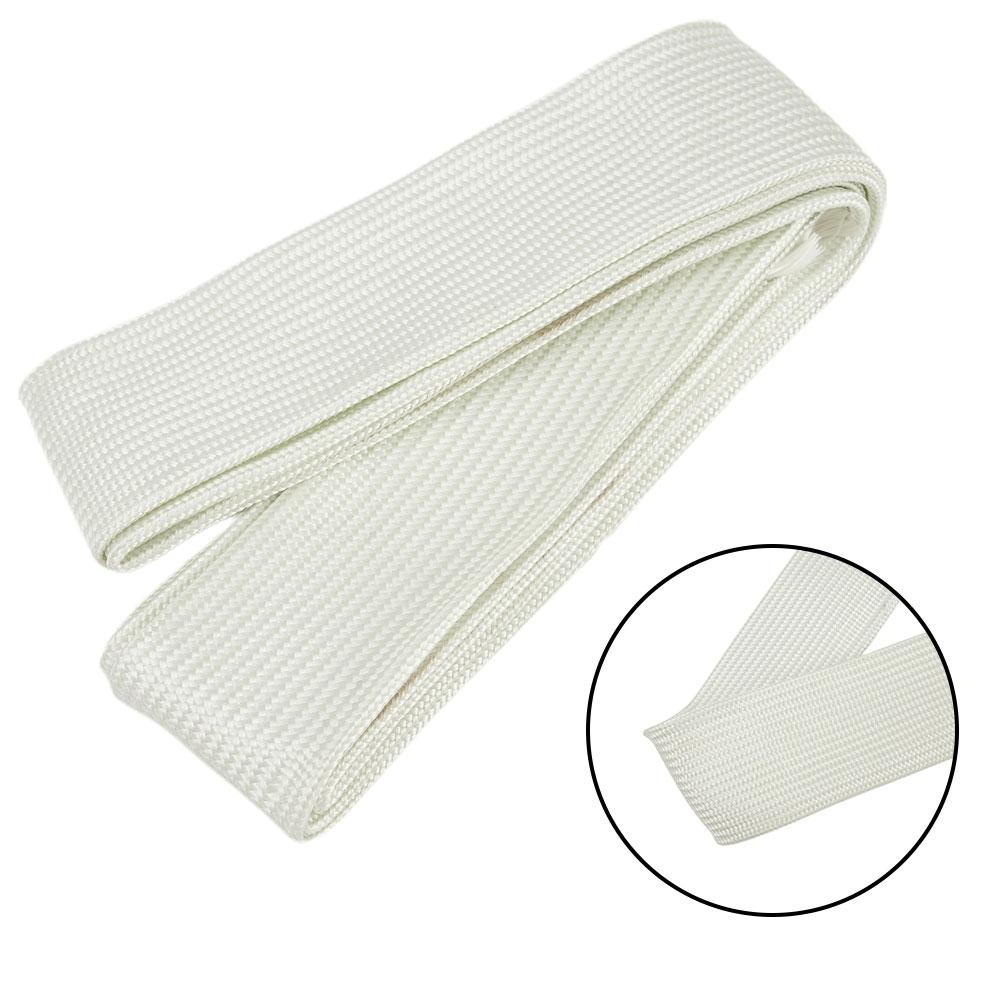 Weiß für Webasto/Eberspacher Heizung Auspuff Glasfaser Schlauch Isolierung 22/24mm