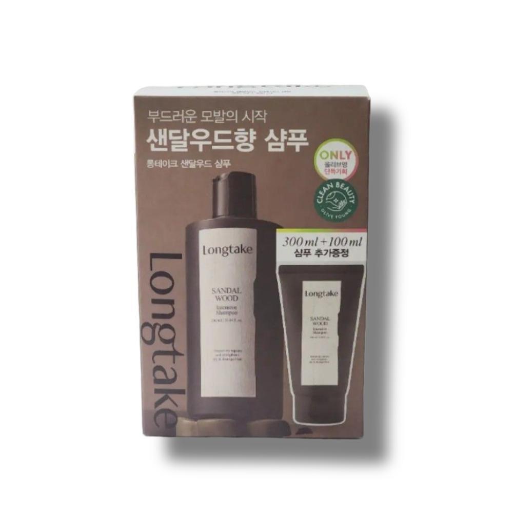 Long Take Shampoo 300ml + 100ml Special Set 001. Sandalwood Intensive 400ml 1 Pcs