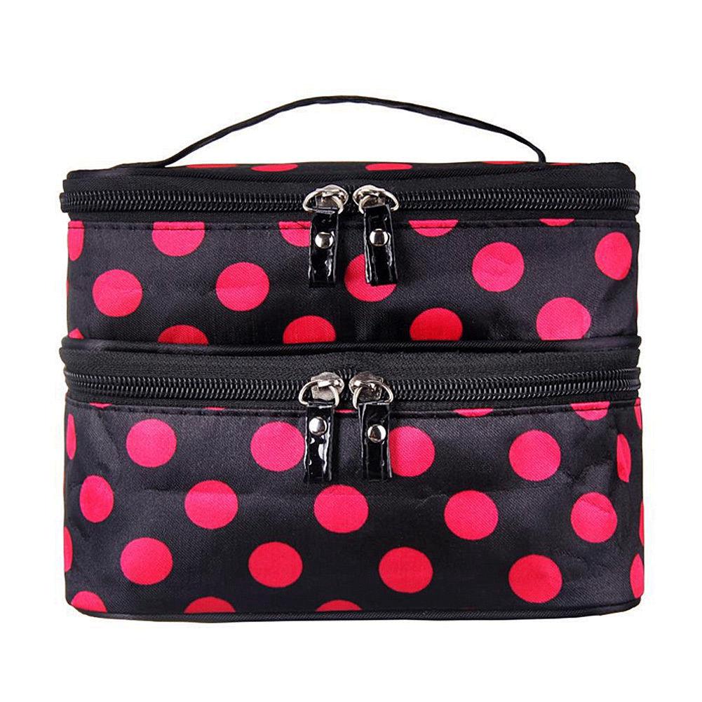 Bag Double Makeup Large Capacity Toiletries Storage Bags Tote Fashion Handbag