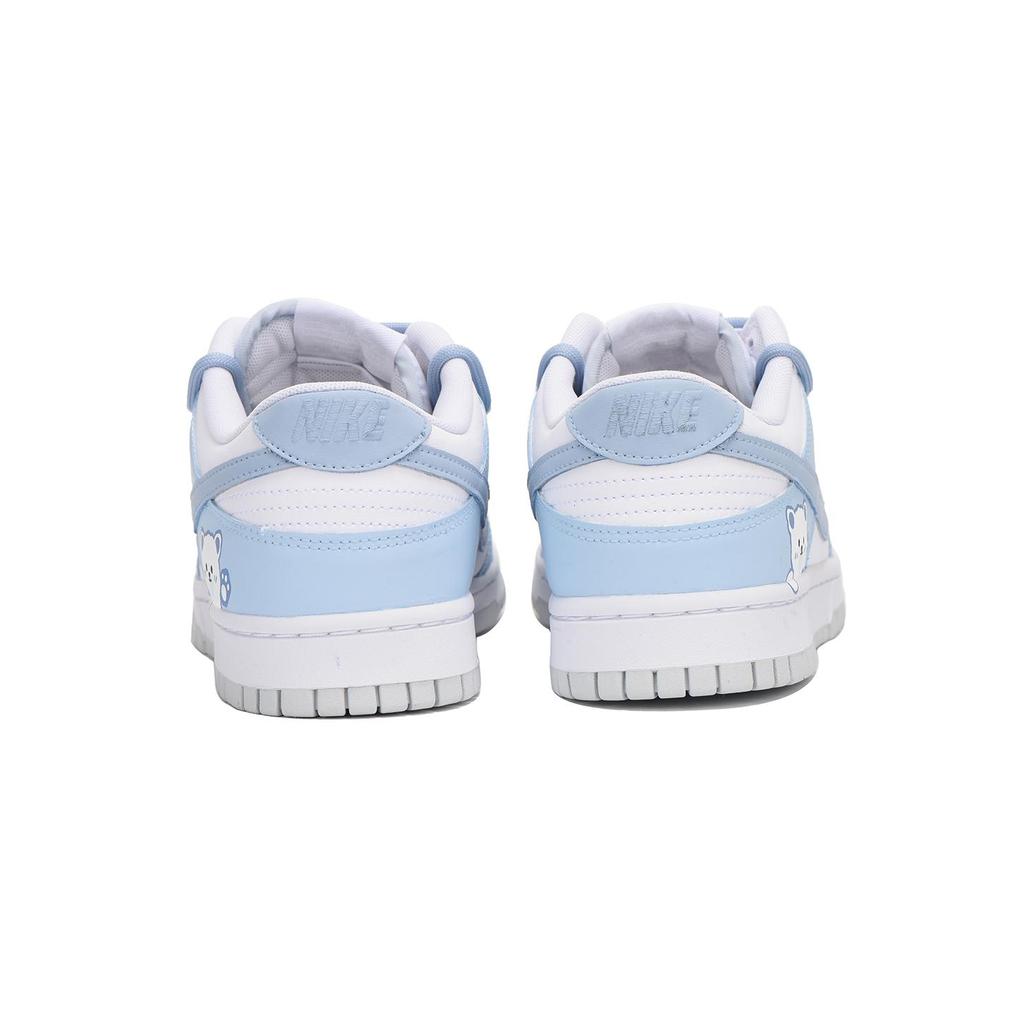 Nike Dunk Leather Coverage Slip Resistant Impact Resistant Abrasion Resistant Low top Skateboard Shoes Men's Blue DV0831-101(Team59-SBOX)