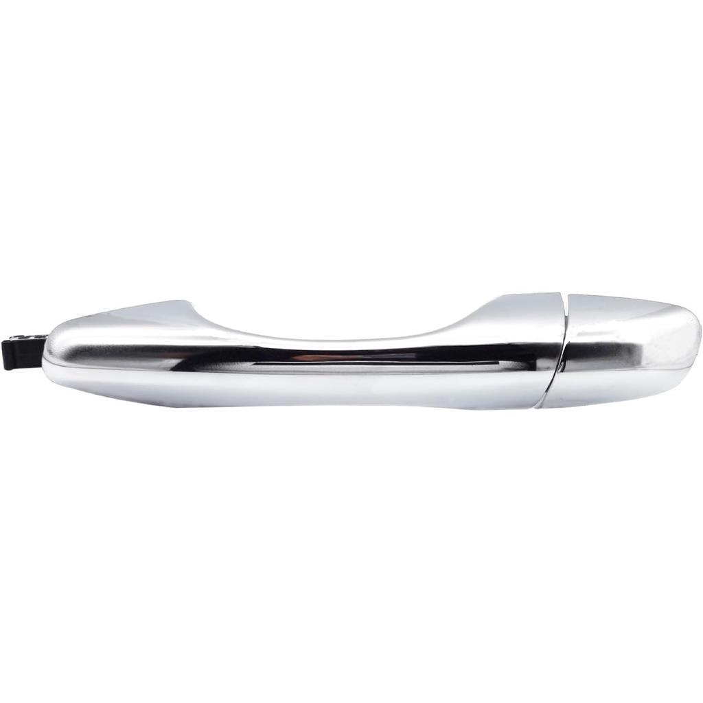 Rear Left Drive Side Chrome Exterior Door Handle W/Cover Compatible With 2016- Kia Sorento,Replaces 82651-C5010 83652-C5010