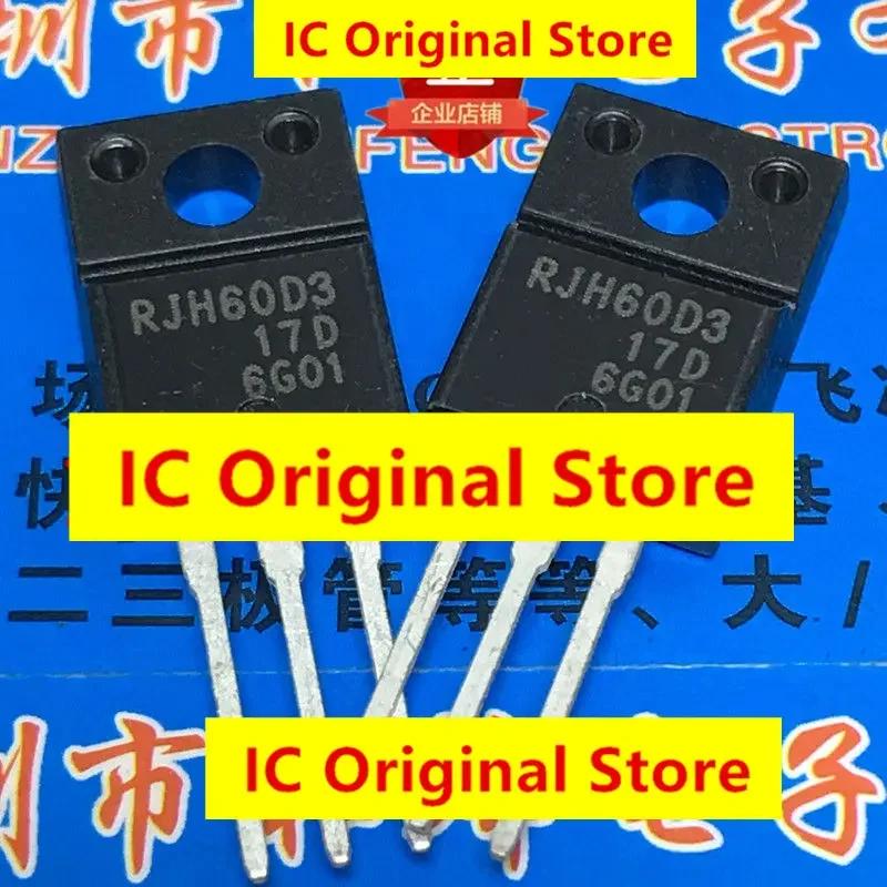 10pcs RJH60D3 New And Original TO-220F 600V 17A Electronic IC Components Special Plug Converter To220 RJH60D3DPP