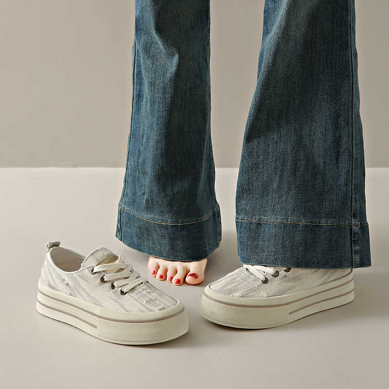 Fashion Synthetic Leather Increase Height Loafer Womans Mary Jane Leopard Sneakers Woman White Casual Shoes Sport Exercise