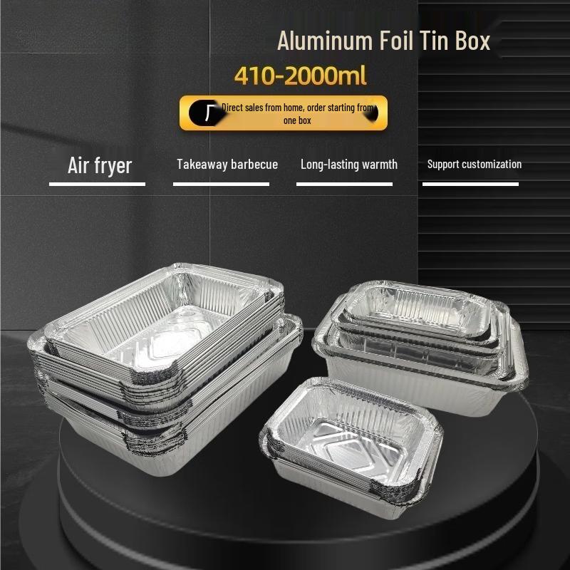 Disposable Aluminum Foil Takeout Container