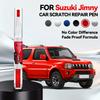 Für Marti Suzuki Jimny 1998-2025 JB53 JB64 JB74 Lackreparaturstift Ausbesserungsstift Kratzerentferner DIY Autozubehör Schwarz Weiß Rot