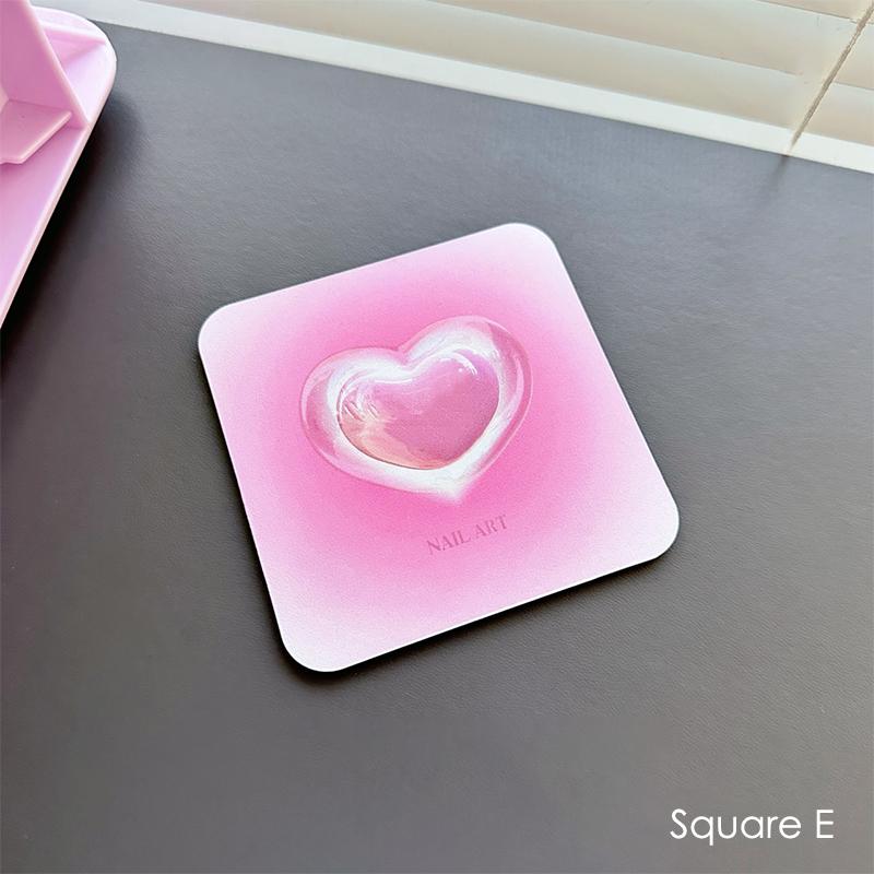 Uchwyt na paznokcie Miłość Metalowy stojak na końcówki paznokci Do paznokci typu press-on Akrylowe półki prysznicowe Wystawa do zdobienia paznokci Narzędzie do manicure