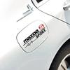 2Pcs Car Accessories Rearview Mirror Decor Stickers Badge Emblem Decal For Mazda 3 CX3 CX4 CX5 CX7 CX9 CX30 RX7 MX3 Axela Atenza h4