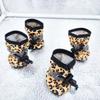 4 Stück Reflektierende Hundeschuhe für kleine und mittlere Hunde Weiche Anti-Rutsch-Verstellbare Wasserdichte Stiefel Welpen Chihuahua Yorkies Mops Schuhwerk