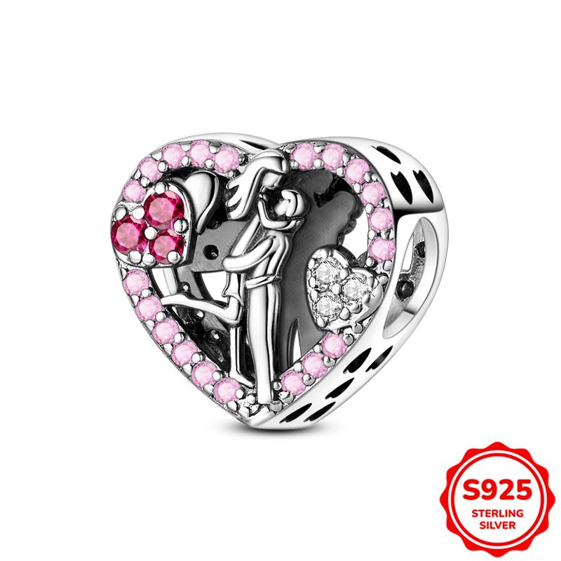 Original Copper Butterfly Animal Pendant Charm Beads Fits 3Mm Bracelet Necklace For Women Luxury Diy Jewelry Making