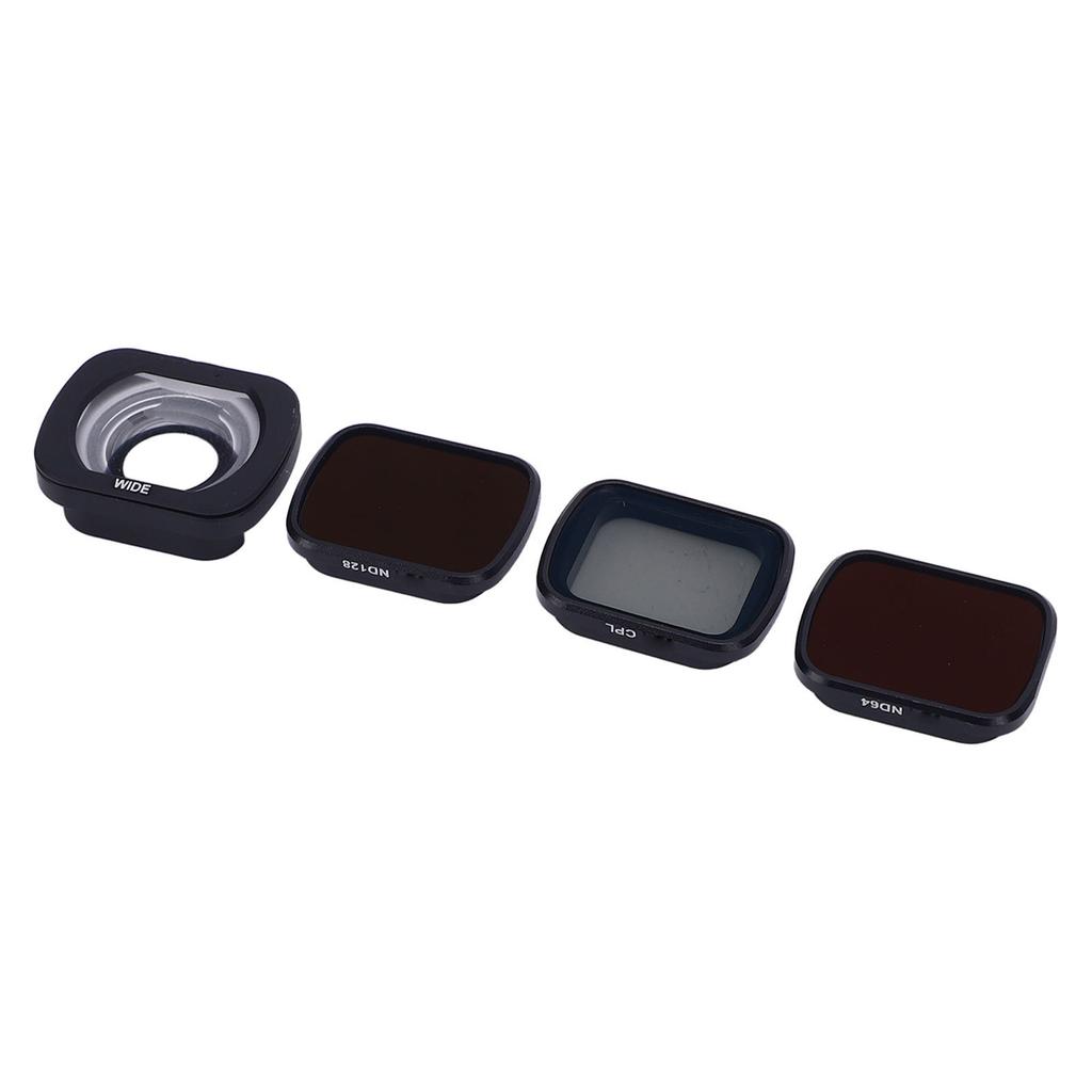 Drone Lens Filters for Flip Includes ND64 ND128 Filter CPL Filter Wide Angle Filter Drone Lens