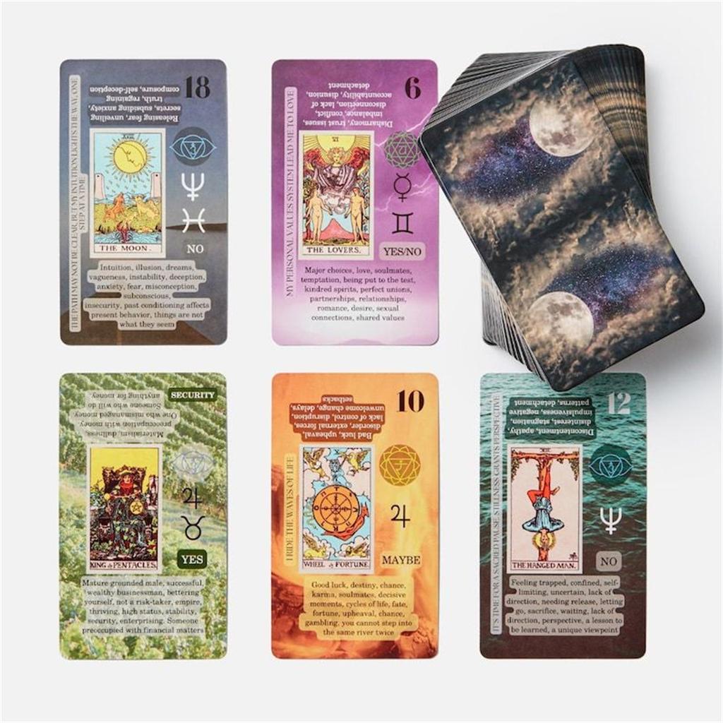 Learning Cards With Meanings On Them, For Beginners, Training Decks