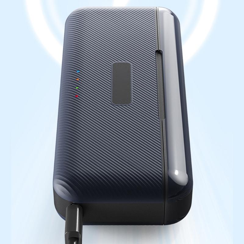 3 Channel Battery Charging Station for 13 Black Camera Power Management Quick Charge Storage Box with Card Slot