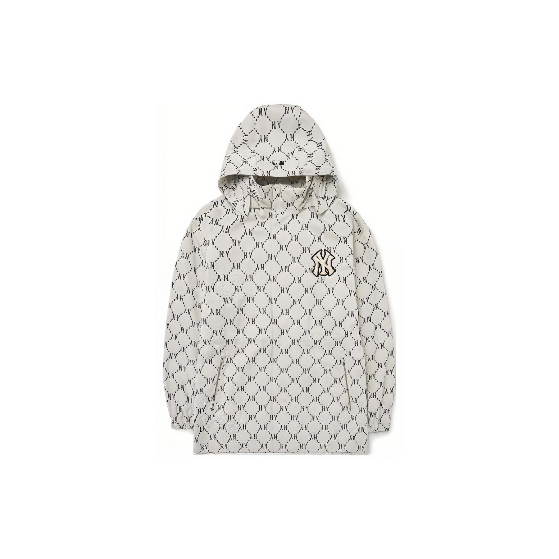 MLB New York Yankees Jackets Unisex Cream Hooded Moderate Other 3AWJM0124-50CRS M