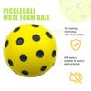 Palline da pickleball silenziose, palline da pickleball in schiuma silenziose, palline da allenamento con rimbalzo identico a quello di una vera pallina, pallina da pickleball in PU morbido per uso interno