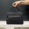 Women'S Mesh Shoulder Bag Large Capacity Splicing Rivet Crossbody Handbag