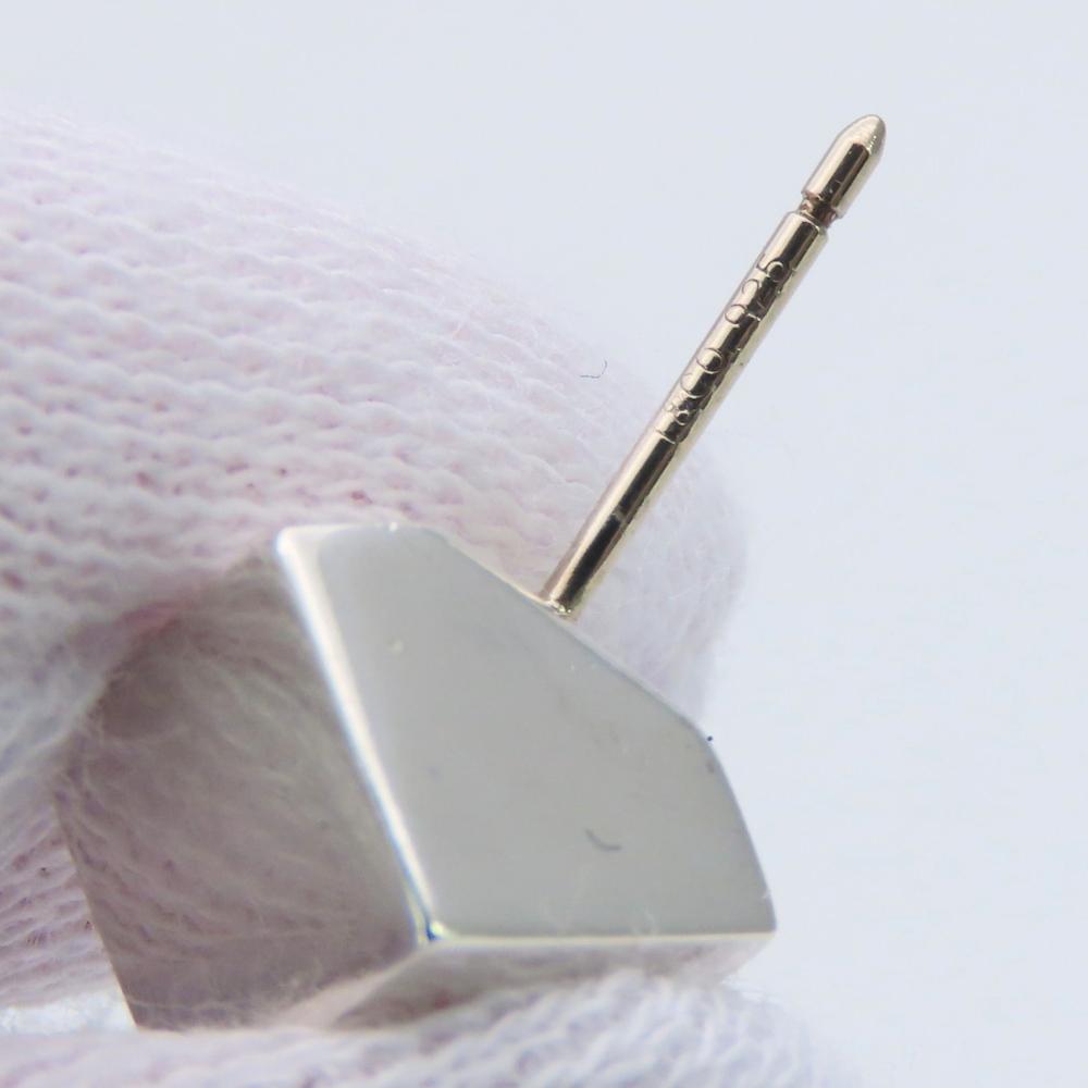 Used TIFFANY&Co. Pierce Cube Silver925 7.3g Silver Square