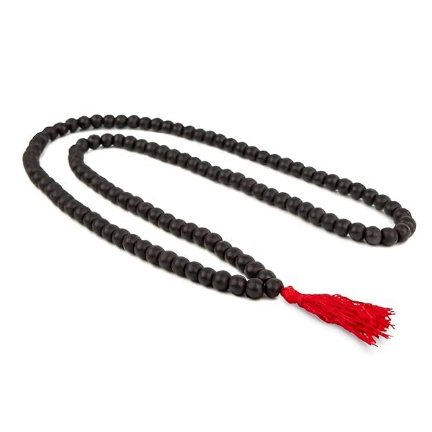 Astrotalk Natural Karungali Mala ? 108 Beads 8mm Unisex Prayer Mala Necklace, Gift Item