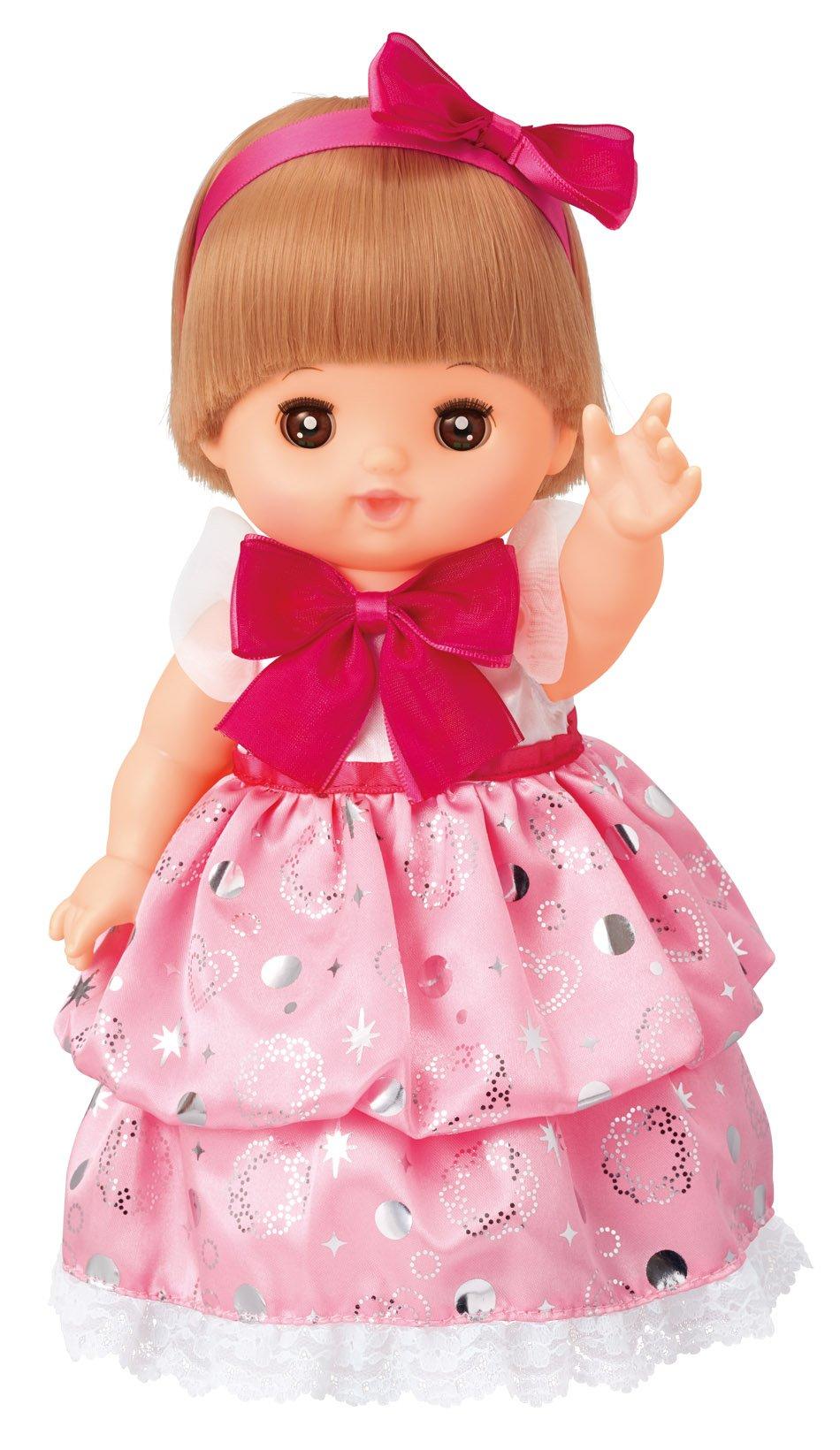 Mel-chan Dress-Up Set: Pink Glitter Dress