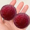 Fake Waxberry Squeeze Toy Stress Relief Crispy Simulated Waxberry Sensory Fidget Toy Decompression Stress Ball Toy