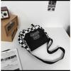 Borsa a tracolla con ciondolo regalo da uomo a grande capacità a griglia borsa da fitness borsa a spalla da donna borsa da coppia XM-2251-
