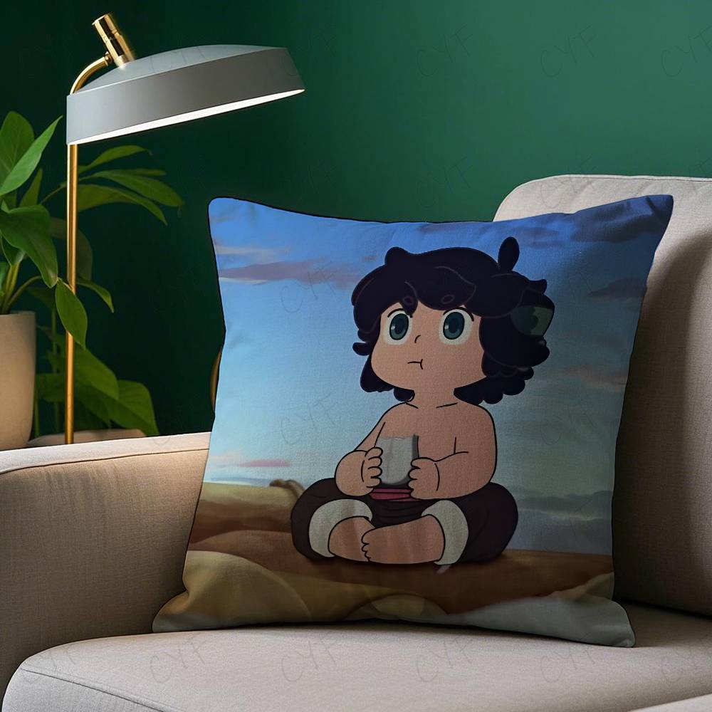 Kwaii Anime The Legend Of Hei Pillow Case Custom Printed Brushed Fleece Pillow, Baby Skin-Touch, Eco-Friendly Dye-Sublimation Cu