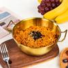Ciotola per Noodles in Acciaio Inossidabile - Ciotole Giapponesi per Ramen/Coreane per Banchan con Manici Multimisura Ciotole per Zuppe e Insalate per Pho, Cereali e Meal Prep