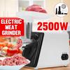 Moedor de Carne Elétrico Potente de 2500W para Cozinha Enchedor de Linguiça Doméstico Moedor de Carne Processador de Alimentos Moedor de Carne Elétrico de Serviço Pesado