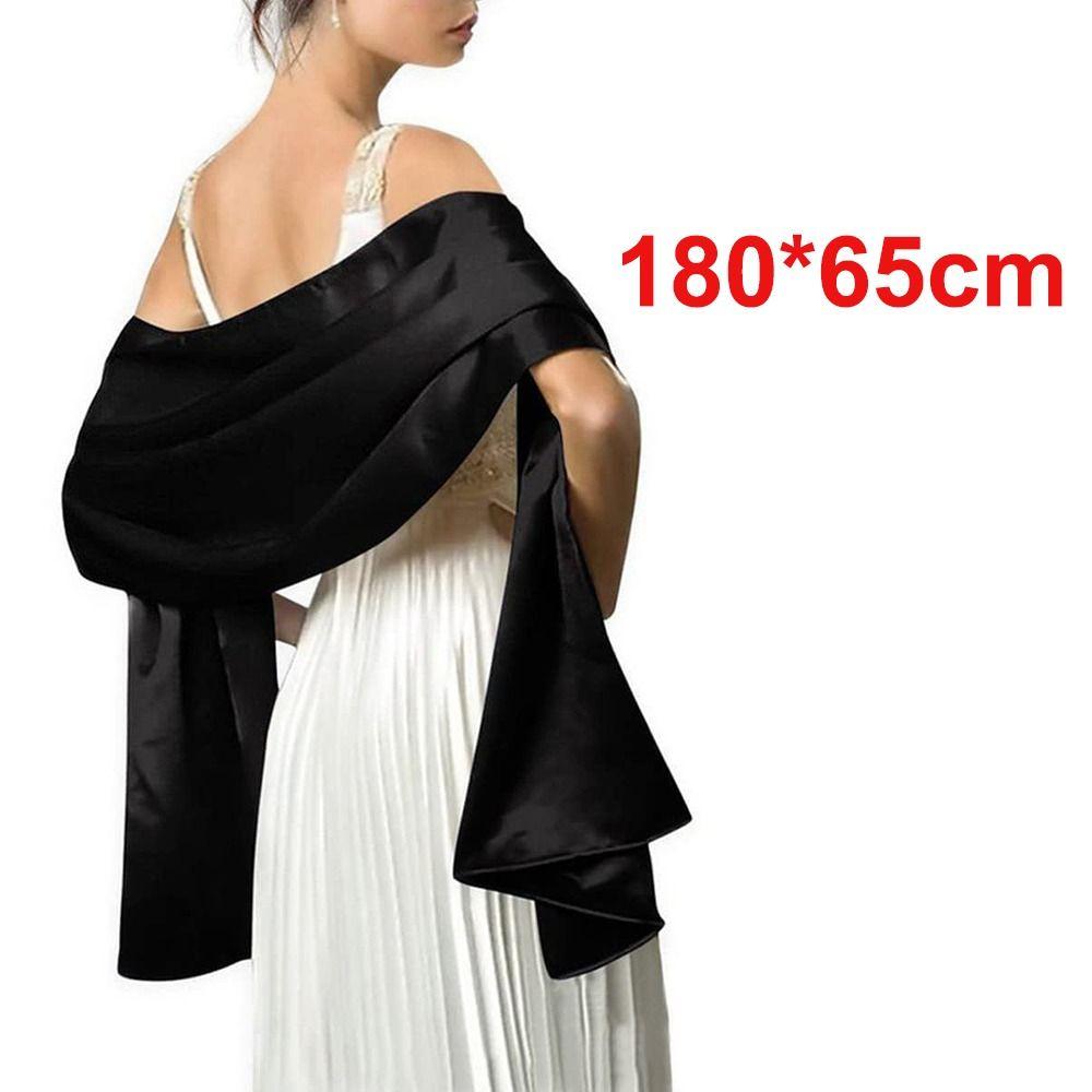 Fashion Soft Chiffon Women Chiffon Shawl Wraps Lightweight Elegant Wedding Party Shawl Long Evening Shawl Lady