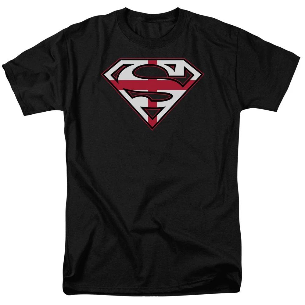 Superman English Shield Symbol DC Comics Licensed Adult T-Shirt XXXXL