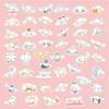 Cinnamoroll Cartoon Sticker Set: 50 Sheets for Notebooks, Laptops, Cups, Luggage, and Phones.