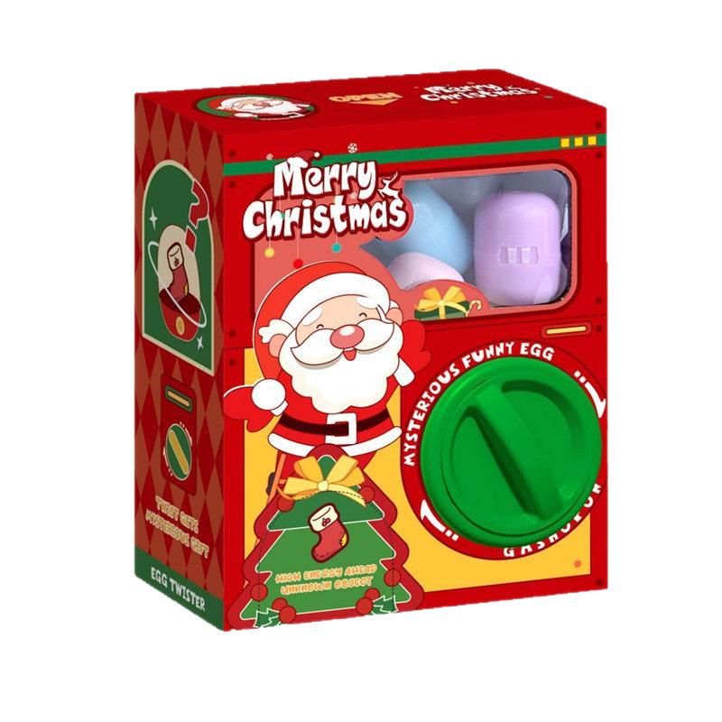 

Christmas Surprise Gashapon Machine Mini Doll Claw Machine Random Blind Box Capsule Gift for Children Refill Pack Available
