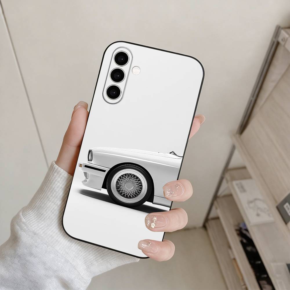 E30 CAR Phone Case For Samsung Galaxy A73,A72,A71,A70,A53,A52,A51,Others Soft Black Cover