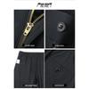 ROMON Men's Ice Silk High Elastic Casual Pants
