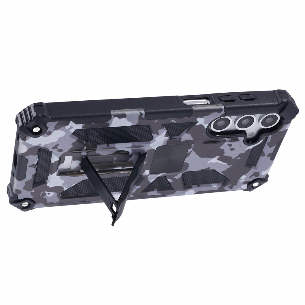For Samsung Galaxy A16 4G/5G Case Kickstand PC+TPU Camouflage Military Grade Phone Cover