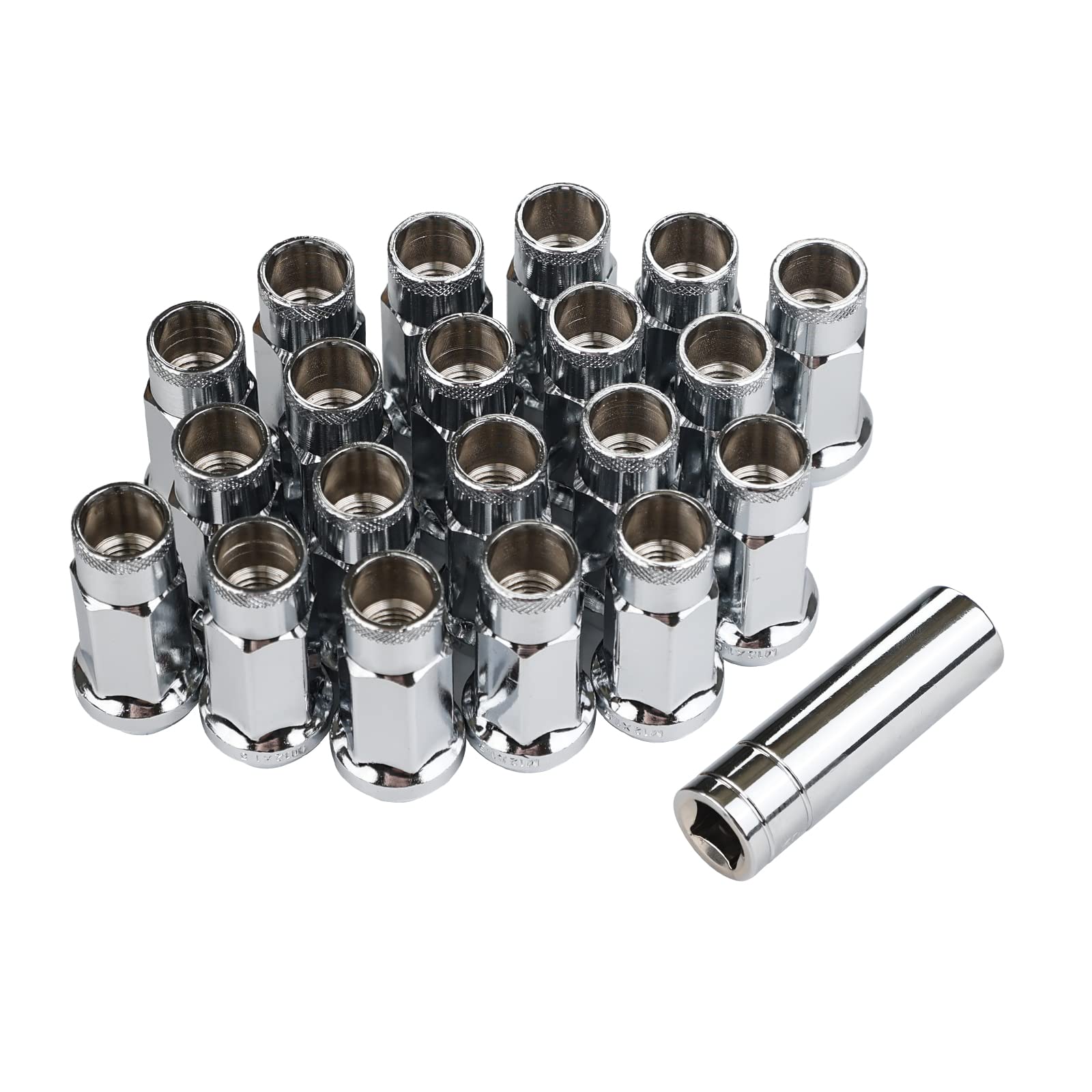 

Steel Wheel Nut Tire Nuts Racing Nuts Wheel Lock Nuts M12 x P1.5 Height M12 x 1.5 x 48mm