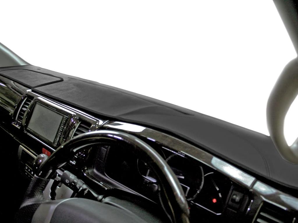 Armaturenbrett Mattschwarzes Leder für Toyota Hiace Regius Ace 200er Serie Standard TRISTAR'S (1. bis 8. Generation, Körper)