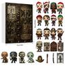 Stranger Things/Walking Dead Advent Calendar Blind Box Chocolate Christmas Tree Ornament Gift Set 24 Days