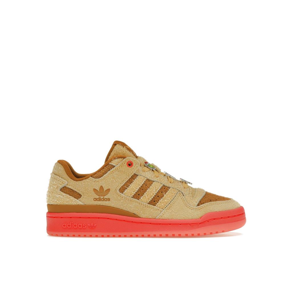 Dr. Seuss x adidas Forum Low J Max Kids Sneakers Tan Oat Bright-Red IG7066