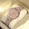 Women's Watch Calendar Fashion Steel Strap Temperament Quartz Women's Watch