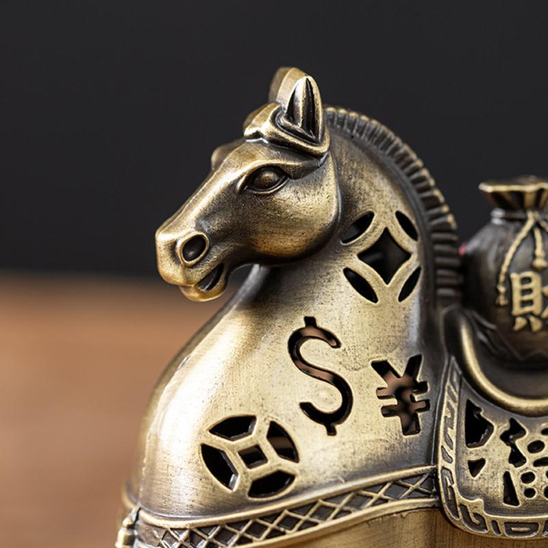 Year Of The Horse Get Rich Incense Burner Aromatherapy Burner Sandalwood Burner Incense Plate Incense Burner Crafts