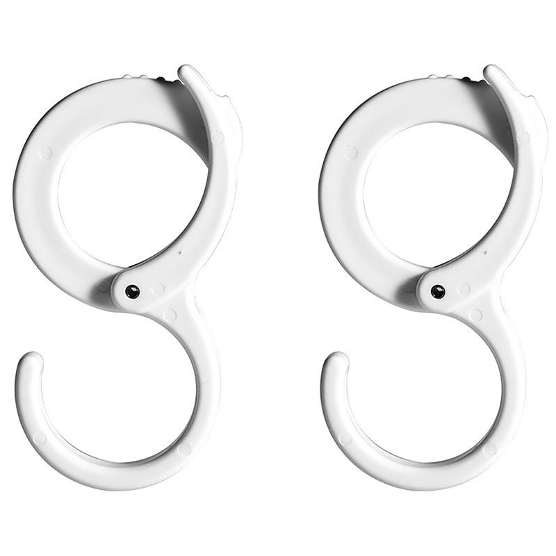 

S Shape Hooks Multifunctional Wardrobe Bathroom Kitchen Hook Portable Storage No Punching Hooks For Hanging