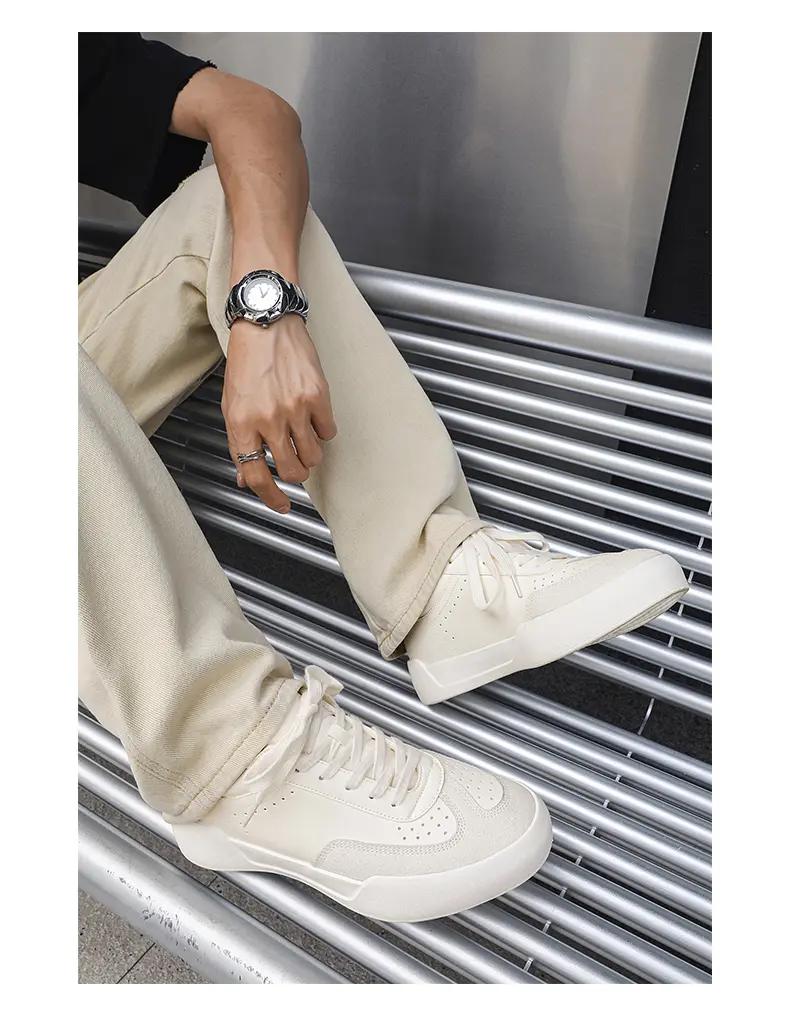 Style Skate Summer New Lightweight High Quality Height Increasing Insole Trendy Casual Men'S Shoes