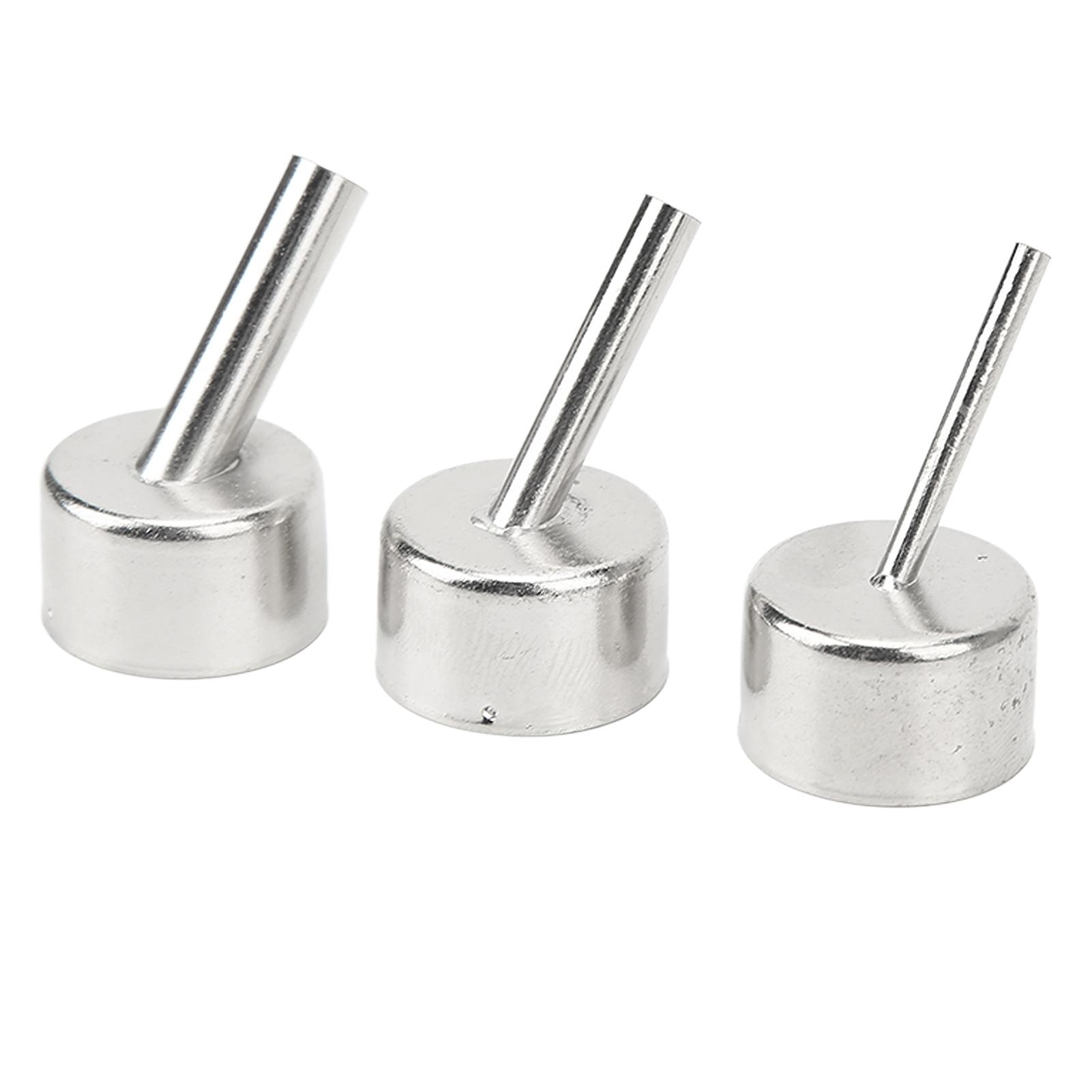 

3 шт. Насадка для термофена из нержавеющей стали, устойчивая к ржавчине, термостойкая, наконечник для фена для