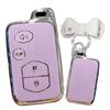 [TECART] Toyota Keychain, Key Case, Key Cover, Smart Key Case, Key Bag, Compatible with