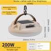 Hanging Hook Solar LED Camping Light Rechargeable Battery Working Repair Lamp  Tent Use